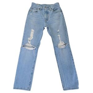 Levi's Light Blue Straight Leg Jeans